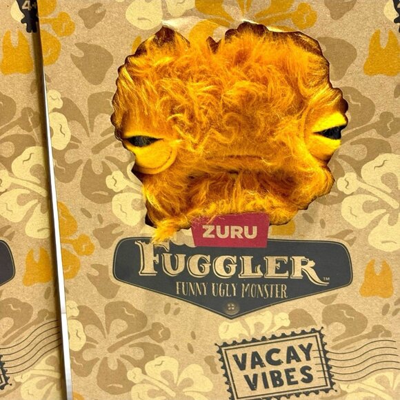 Zuru Fuggler Funny Ugly Monster Vacay Vibes Plushes Cream Hedge Grog Munch Munch - Picture 6 of 8